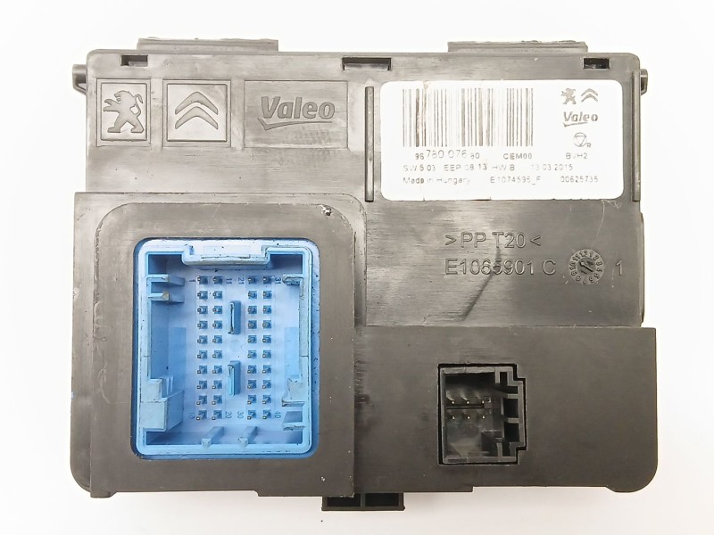 Recambio de modulo electronico para citroën c4 picasso ii van (dd_) e-hdi (dd9hc8, dd9hct) referencia OEM IAM 9678007680  