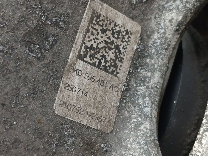 Recambio de mangueta trasera izquierda para audi a4 b8 (8k2) 2.0 tdi referencia OEM IAM 8K0505431AQ  