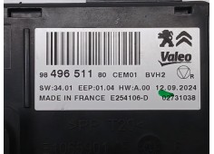 Recambio de modulo electronico para citroën berlingo furgoneta/monovolumen (k9) 1.5 bluehdi 100 referencia OEM IAM 9849651180   2