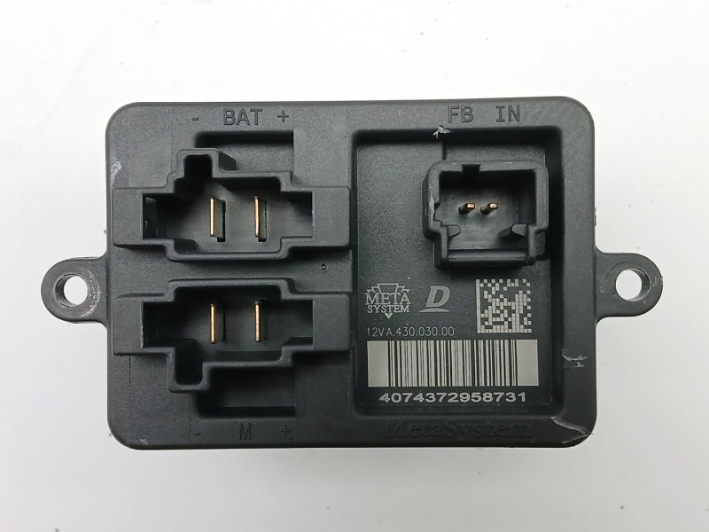 Recambio de resistencia calefaccion para citroën berlingo furgoneta/monovolumen (k9) 1.5 bluehdi 100 referencia OEM IAM A4300300