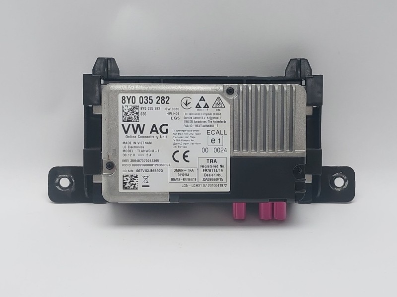 Recambio de modulo electronico para audi a3 sportback (8ya, 8yf) 35 tdi referencia OEM IAM 8Y035282  
