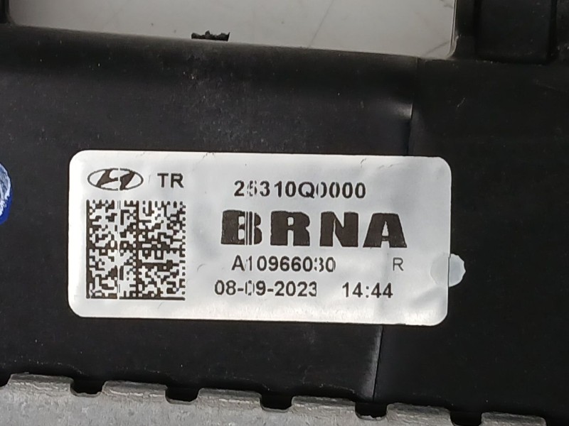Recambio de radiador agua para hyundai bayon (bc3) 1.2 mpi referencia OEM IAM 25310Q0000  