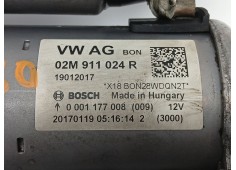 Recambio de motor arranque para seat ibiza iv st (6j8, 6p8) 1.2 tsi referencia OEM IAM 02M911024R 0001177008  2
