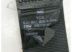 Recambio de cinturon seguridad trasero derecho para seat ibiza iv st (6j8, 6p8) 1.2 tsi referencia OEM IAM 6J0857805A   2