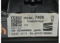 Recambio de cuadro instrumentos para seat ibiza iv st (6j8, 6p8) 1.2 tsi referencia OEM IAM 6P0920740B   2