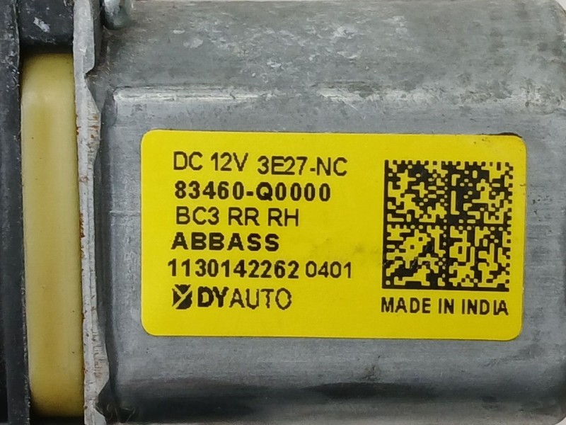 Recambio de elevalunas trasero derecho para hyundai bayon (bc3) 1.2 mpi referencia OEM IAM 83402Q0010 83460Q0000 