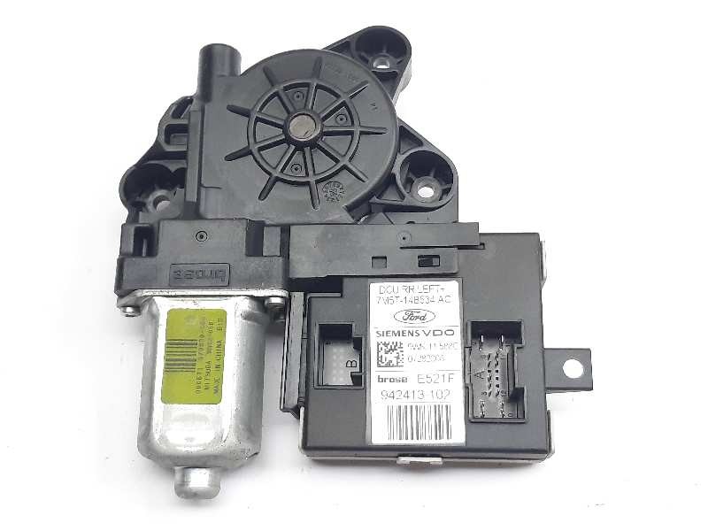 Recambio de motor elevalunas trasero izquierdo para ford c-max (cb3) trend referencia OEM IAM 7M5T14B534AC 5WK11588E 