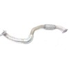 Recambio de tubo escape delantero para opel astra k lim. 5türig selective referencia OEM IAM 39113493  