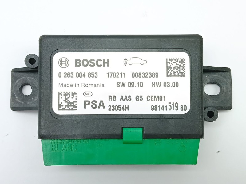 Recambio de modulo electronico para peugeot 208 i (ca_, cc_) 1.6 bluehdi 100 referencia OEM IAM 9814151980  0263004853