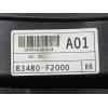 Recambio de elevalunas trasero derecho para hyundai elantra vi sedán (ad, ada) 1.6 d referencia OEM IAM 83480F2000  83460F2000