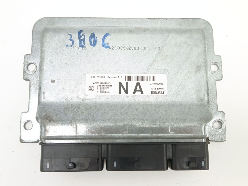 Recambio de centralita motor uce para dacia sandero iii 1.0 sce 65 referencia OEM IAM 237105292S A3C0548540001 237105293S