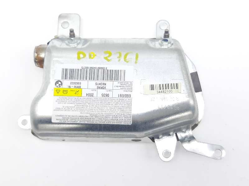 Recambio de airbag lateral delantero derecho para bmw serie 5 berlina (e60) 525d referencia OEM IAM 6963022 R601190500C 60119040