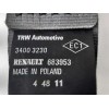 Recambio de cinturon seguridad trasero derecho para renault clio iii expression referencia OEM IAM 34003230 683953 