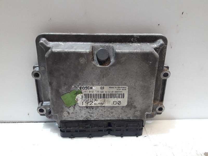Recambio de centralita motor uce para fiat stilo (192) 1.9 jtd 80 referencia OEM IAM 0281010738 19241YAA 