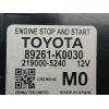 Recambio de modulo electronico para toyota yaris xpa1f referencia OEM IAM 89261K0030  