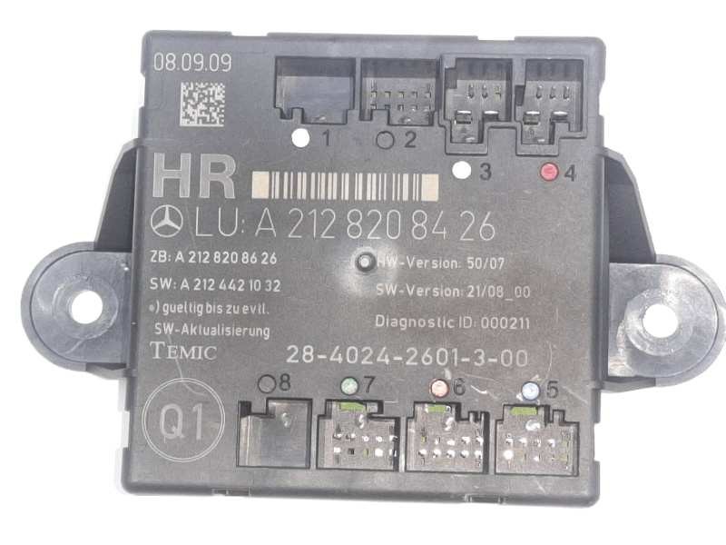 Recambio de modulo electronico para mercedes-benz clase e (w212) familiar 350 cgi blueefficiency (212.257) referencia OEM IAM A2