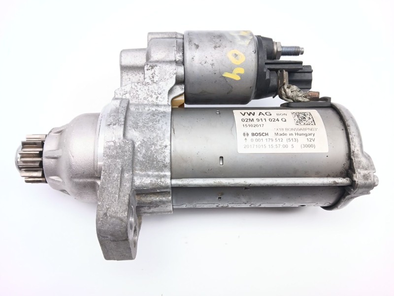 Recambio de motor arranque para volkswagen polo vi (aw1, bz1, ae1) 1.0 tsi referencia OEM IAM 02M911024Q  0001179512
