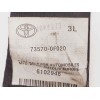 Recambio de cinturon seguridad trasero izquierdo para toyota verso active referencia OEM IAM 735700F020  