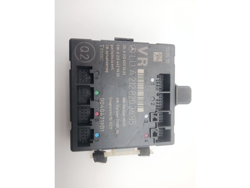 Recambio de modulo electronico para mercedes-benz clase c (w204) c 200 cdi (204.001) referencia OEM IAM A2128203685  