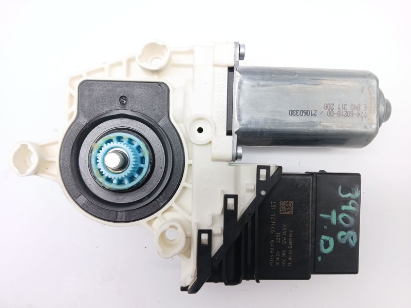 Recambio de motor elevalunas trasero derecho para seat leon (1p1) 1.4 tsi referencia OEM IAM 973624107 1K0959704AF 983600370