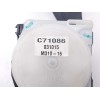 Recambio de cinturon seguridad trasero izquierdo para nissan micra (k13) tekna referencia OEM IAM C71086  