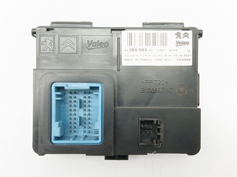 Recambio de modulo electronico para citroën berlingo (er_, ec_) 1.5 bluehdi 100 referencia OEM IAM 9836666580 CEM01BVH2 E254106C