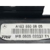 Recambio de airbag lateral delantero izquierdo para mercedes-benz clase m (w163) 270 cdi (163.113) referencia OEM IAM A163860060