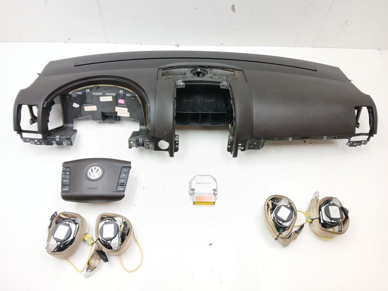 Recambio de kit airbag para volkswagen touareg (7la, 7l6, 7l7) 2.5 r5 tdi referencia OEM IAM 7L6858451 0285001991 7L0959655