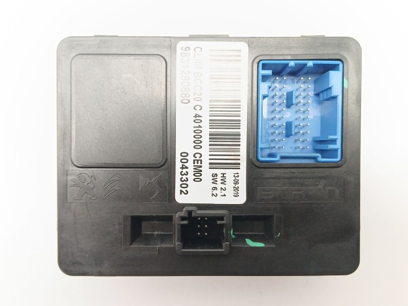 Recambio de modulo electronico para peugeot 208 ii (ub_, up_, uw_, uj_) 1.5 bluehdi 100 referencia OEM IAM 9831280880  