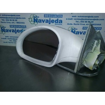 RETROVISOR IZQUIERDO ELECTRICO CARCASA GRIS. RESTO BLANCO