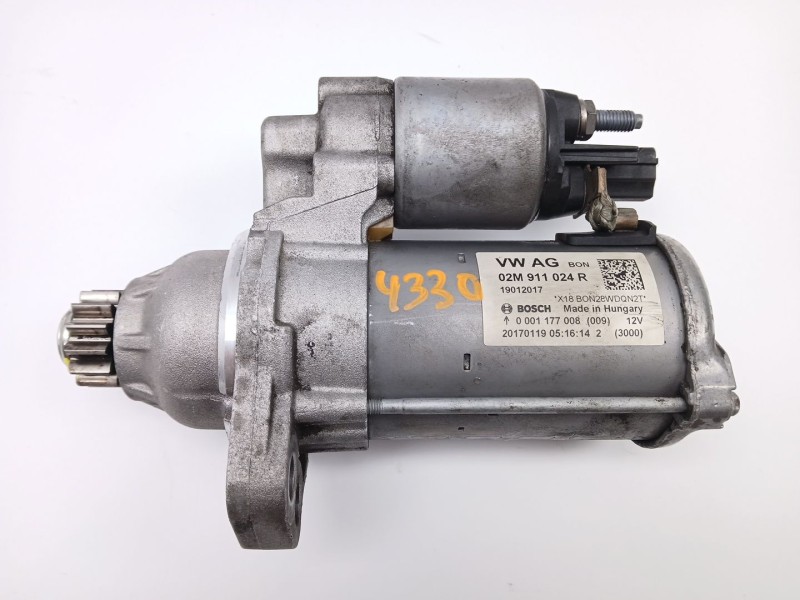 Recambio de motor arranque para seat ibiza iv st (6j8, 6p8) 1.2 tsi referencia OEM IAM 02M911024R 0001177008 