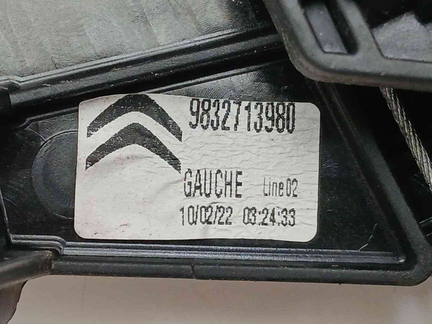 ELEVALUNAS TRASERO IZQUIERDO CITROËN C4 III (BA_, BB_, BC_) 9834295480 9834295480 - Vista 3