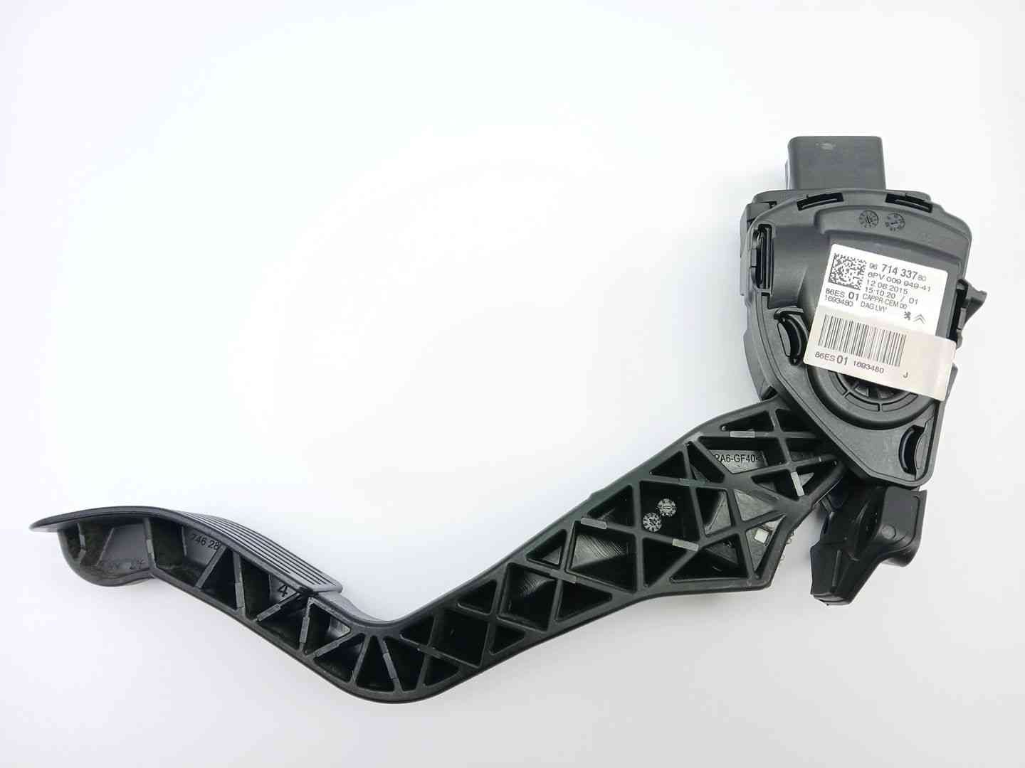 POTENCIOMETRO PEDAL PEUGEOT 2008 I (CU_) 9671433780 / 6PV00994941 96714337806PV00994941 - Vista 3