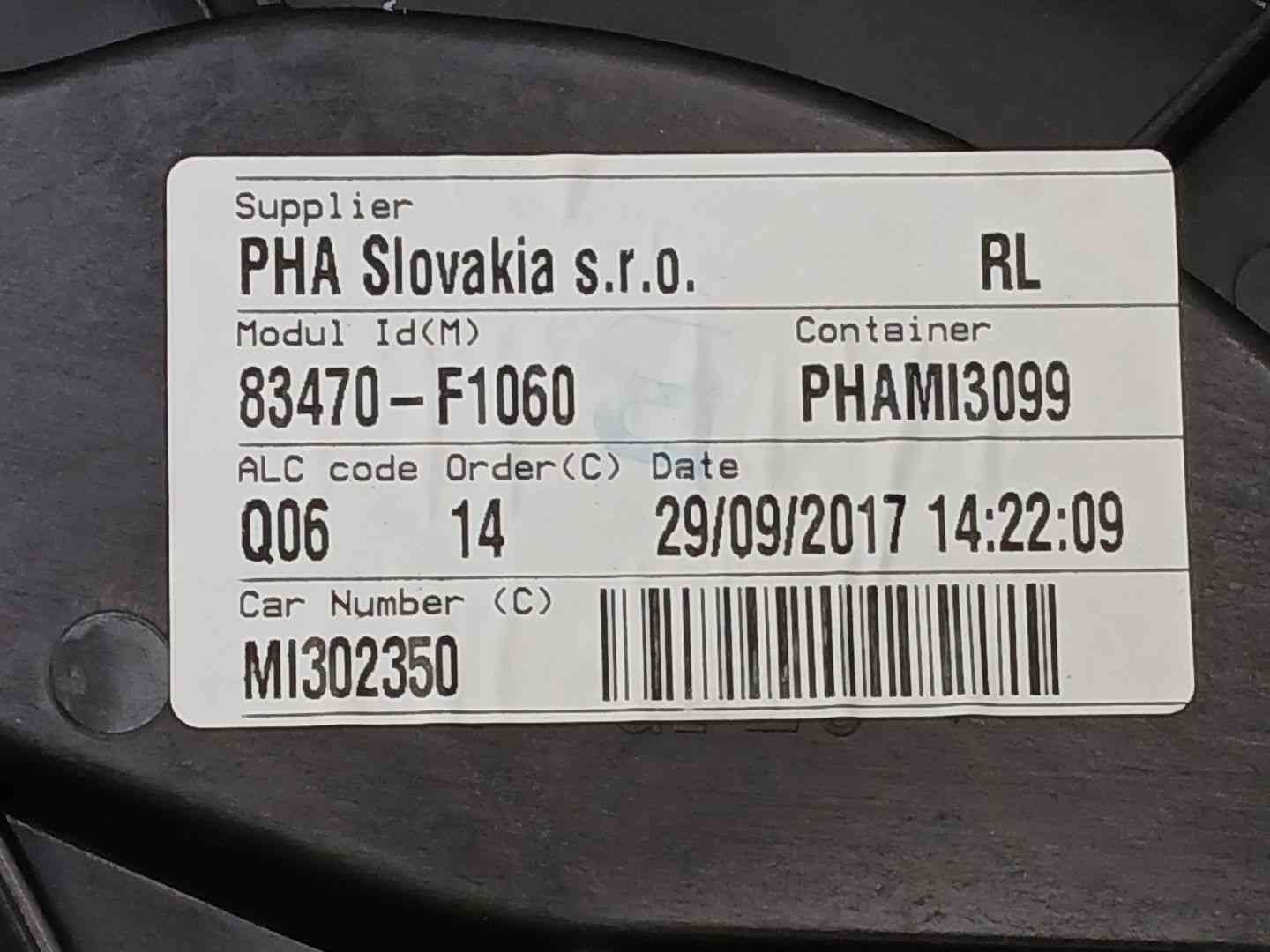 ELEVALUNAS TRASERO IZQUIERDO KIA SPORTAGE IV (QL, QLE) 83470F1060 / 83450F1000 83470F106083450F1000 - Vista 3