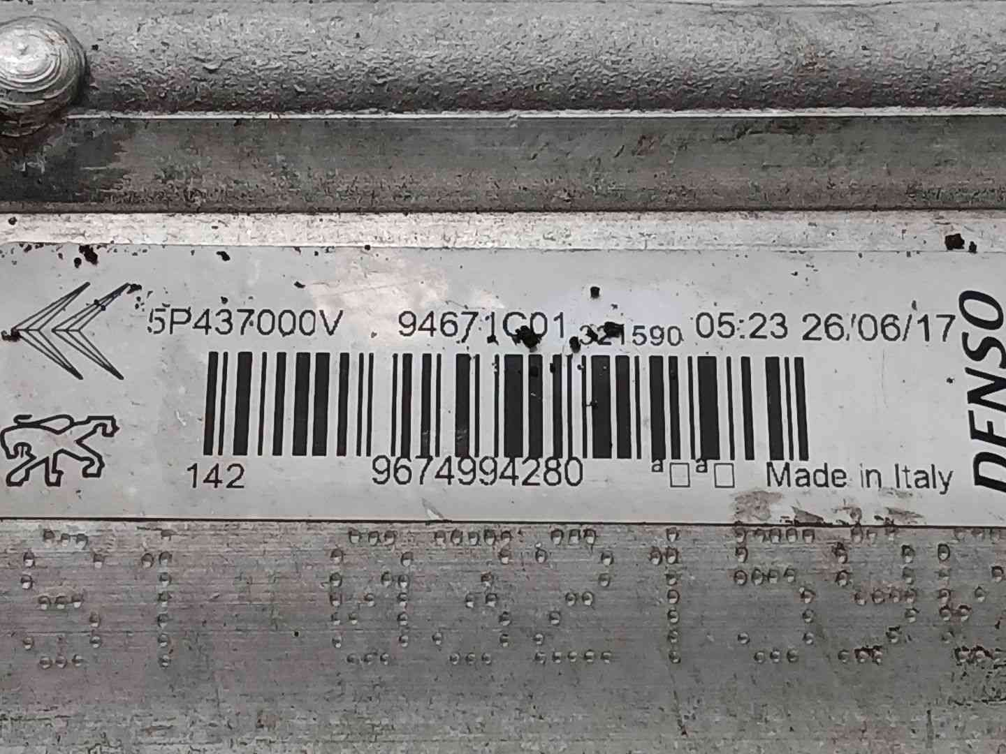 CONDENSADOR / RADIADOR AIRE ACONDICIONADO CITROËN C-ELYSEE (DD_) 5P437000V / 9674994280 5P437000V9674994280 - Vista 3