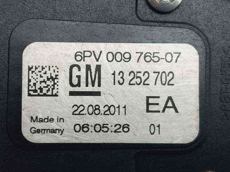 POTENCIOMETRO PEDAL OPEL ASTRA J LIM. 13252702 / 00976507 1325270200976507 - Vista 3