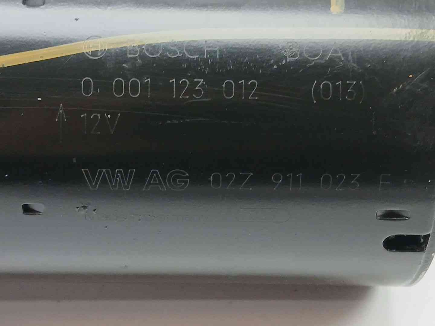 MOTOR ARRANQUE SEAT LEON (1P1) 0001123012 / 02Z911023F 000112301202Z911023F - Vista 2