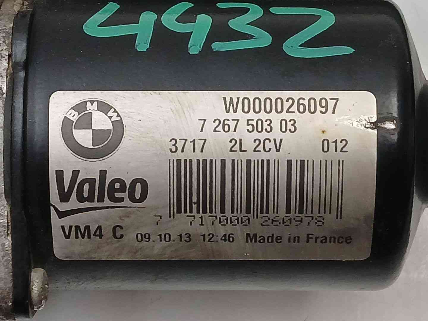 MOTOR LIMPIA DELANTERO BMW 1 (F20) 726750303 / W000026097 / 723951012 726750303W000026097723951012 - Vista 3