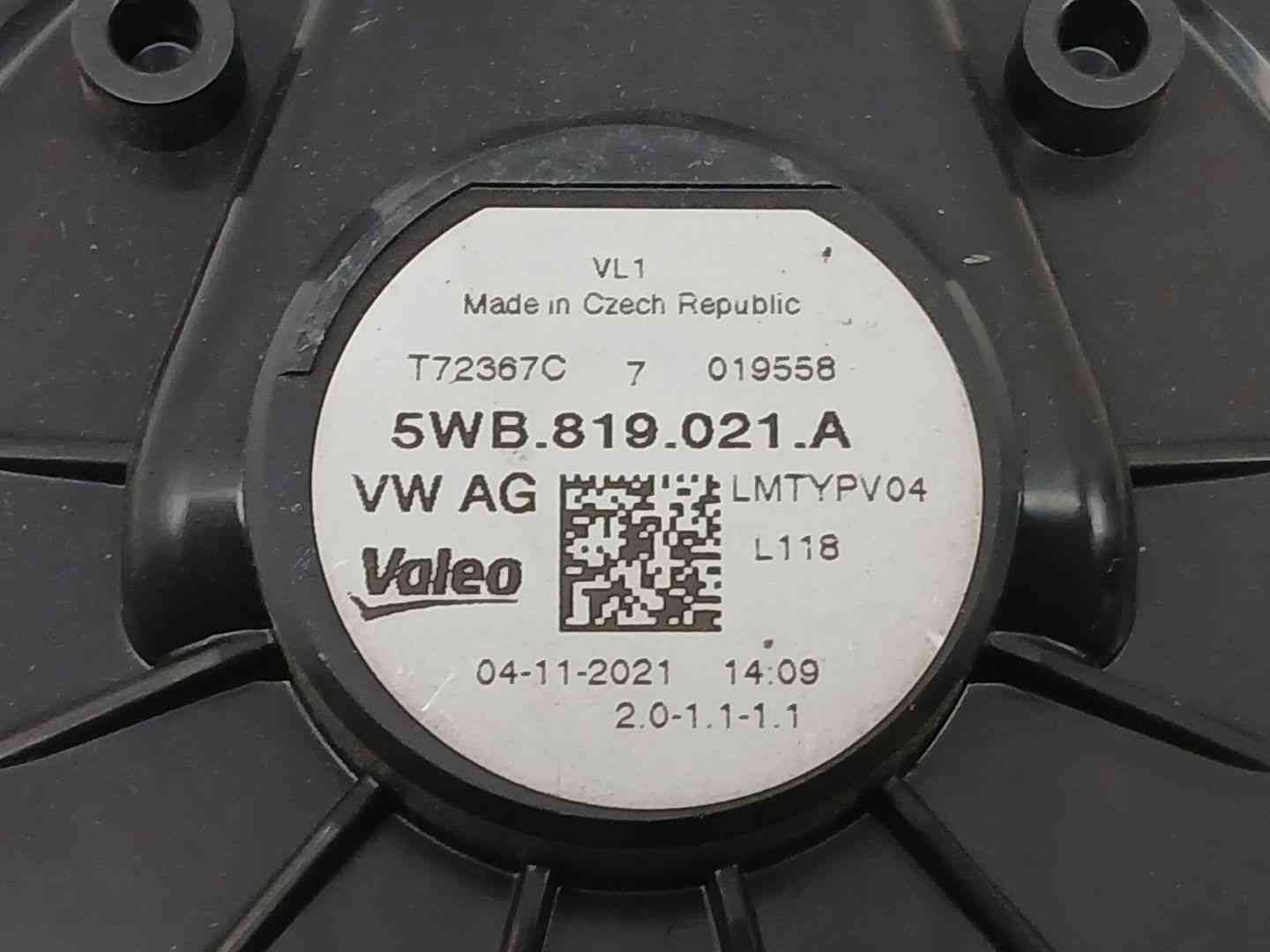 MOTOR CALEFACCION VOLKSWAGEN GOLF VIII (CD1, DA1) 5WB819021A / 5WB819021A 5WB819021A5WB819021A - Vista 3