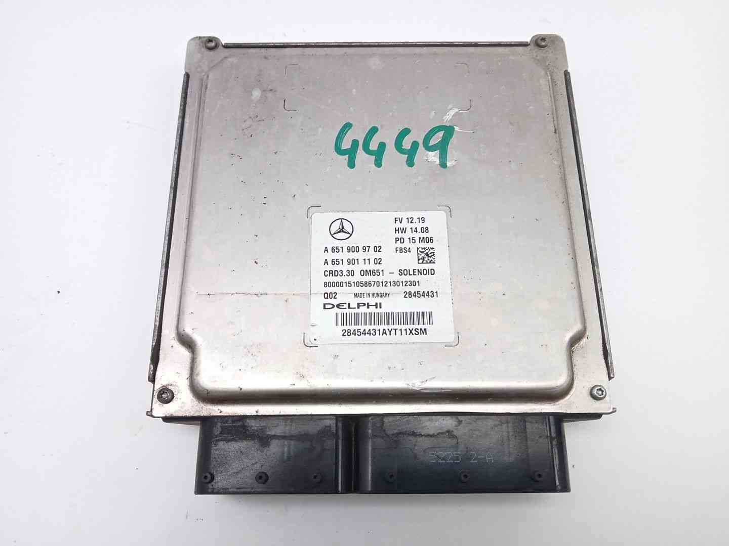 CENTRALITA MOTOR UCE MERCEDES-BENZ CLA Shooting Brake (X117) A6519011102 / A6519009702 A6519011102A6519009702 - Vista 3