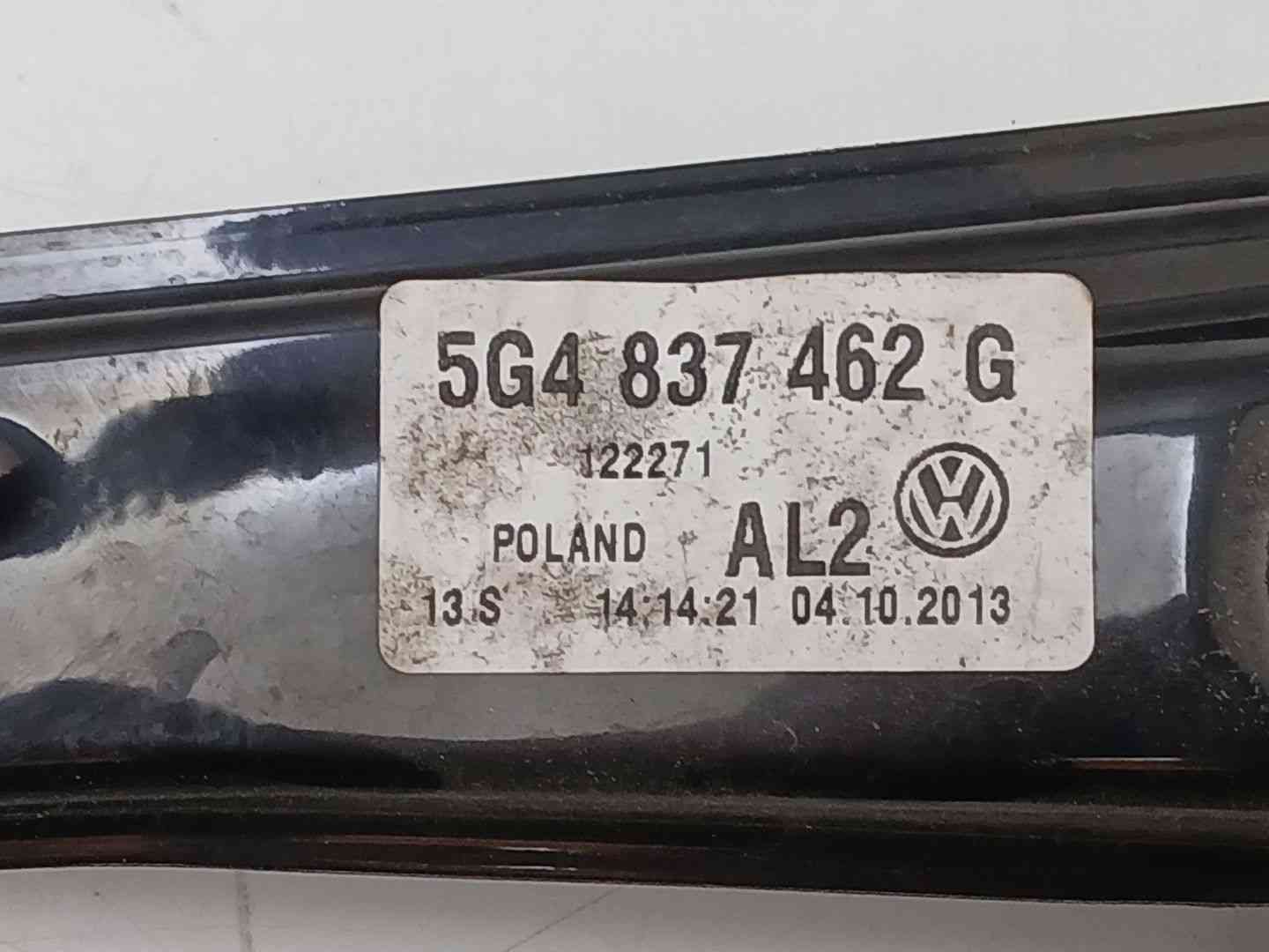 ELEVALUNAS DELANTERO DERECHO VOLKSWAGEN GOLF VII (5G1, BQ1, BE1, BE2) 5G4837462G / 5G4837462G 5G4837462G5G4837462G - Vista 3