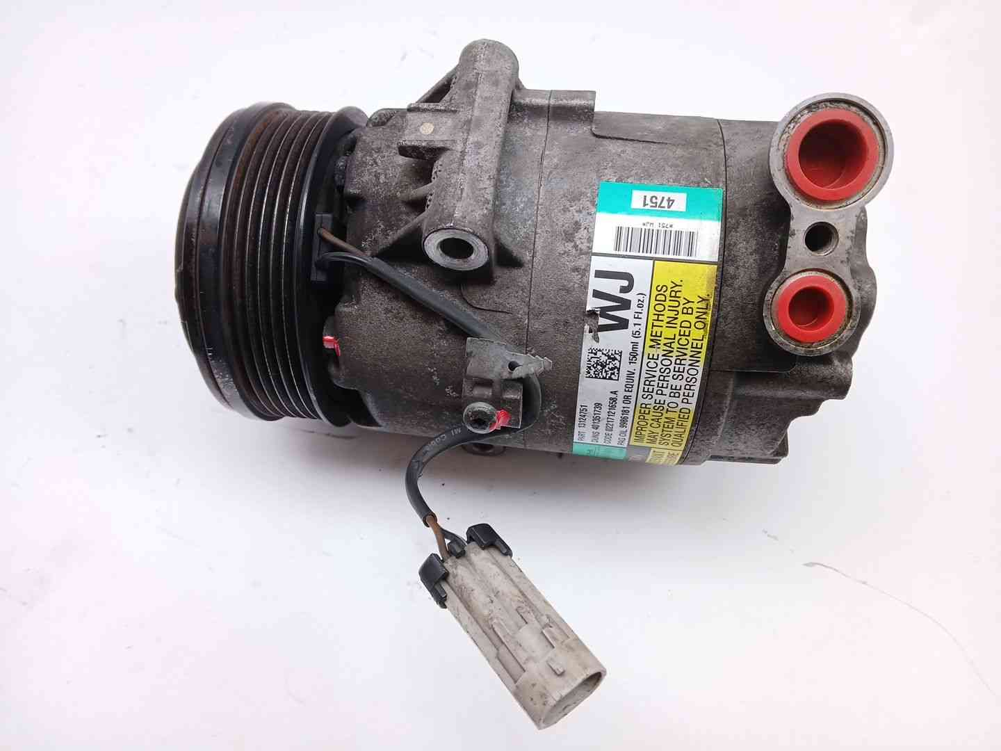 COMPRESOR AIRE ACONDICIONADO OPEL ASTRA H GTC (A04) 13124751 13124751