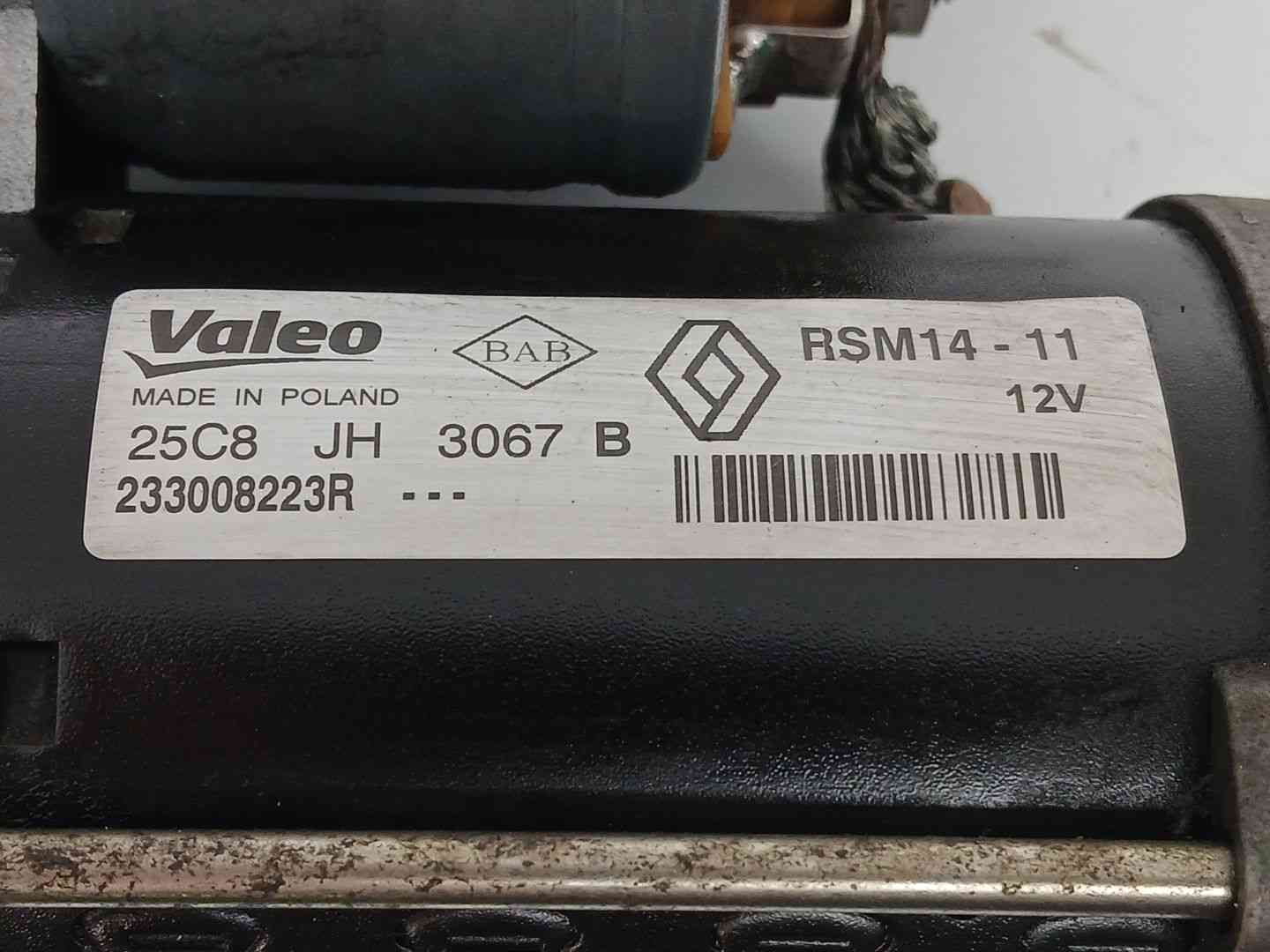 MOTOR ARRANQUE DACIA DOKKER Furgón/monospace 233008223R / 233008223R 233008223R233008223R - Vista 2