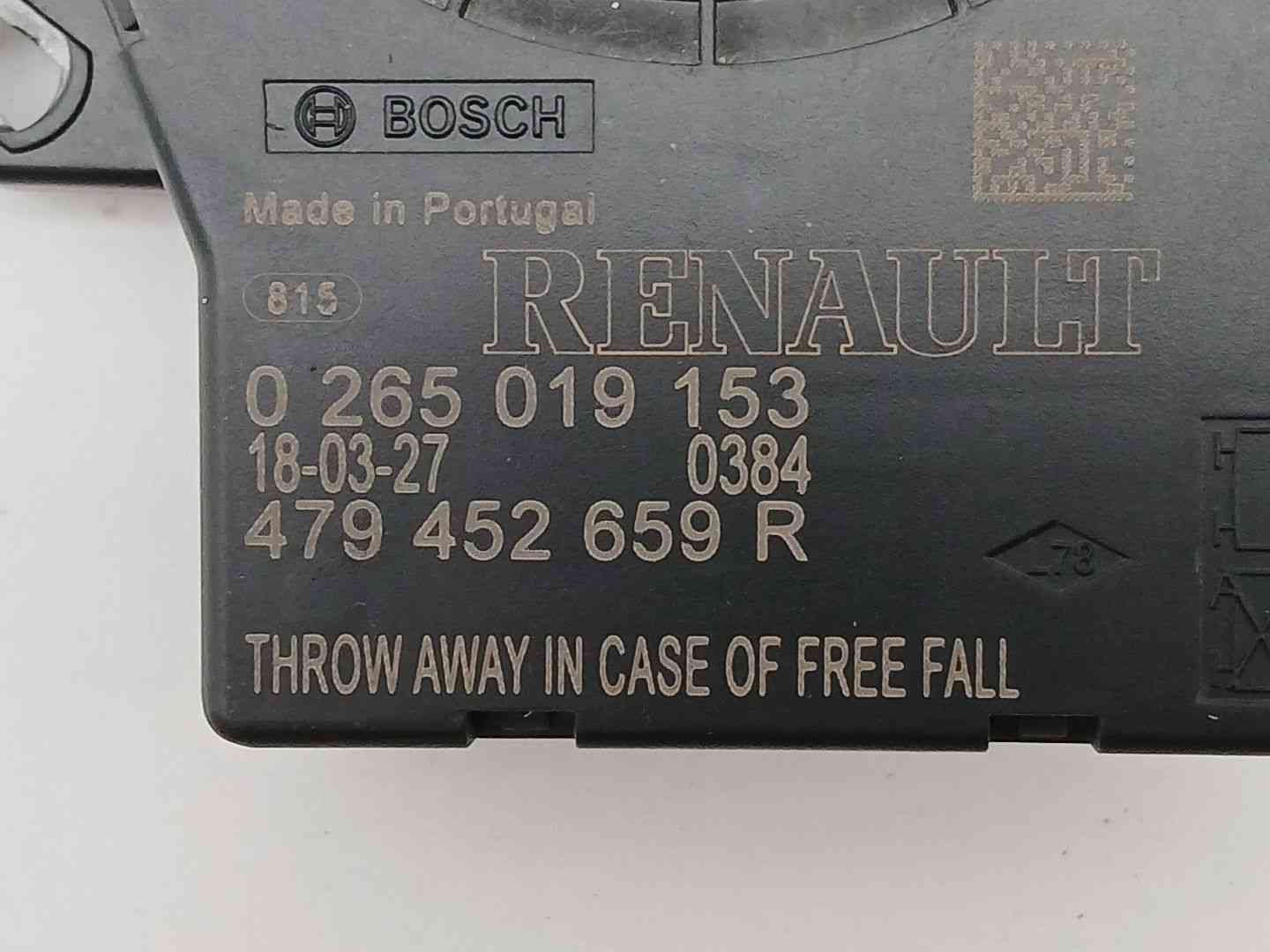 SENSOR DACIA DOKKER Furgón/monospace 0265019153 / 479452659R 0265019153479452659R - Vista 3