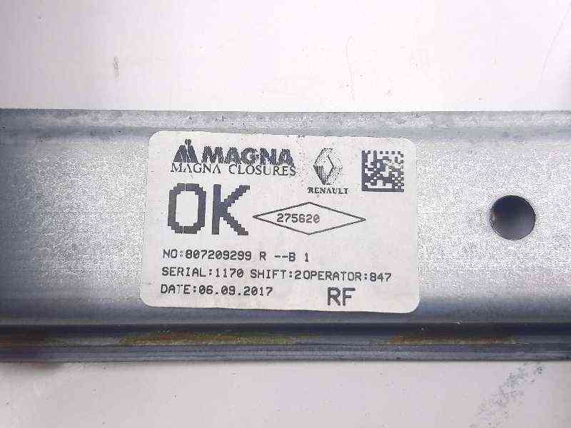 ELEVALUNAS DELANTERO DERECHO DACIA SANDERO 807209299R 807209299R - Vista 2