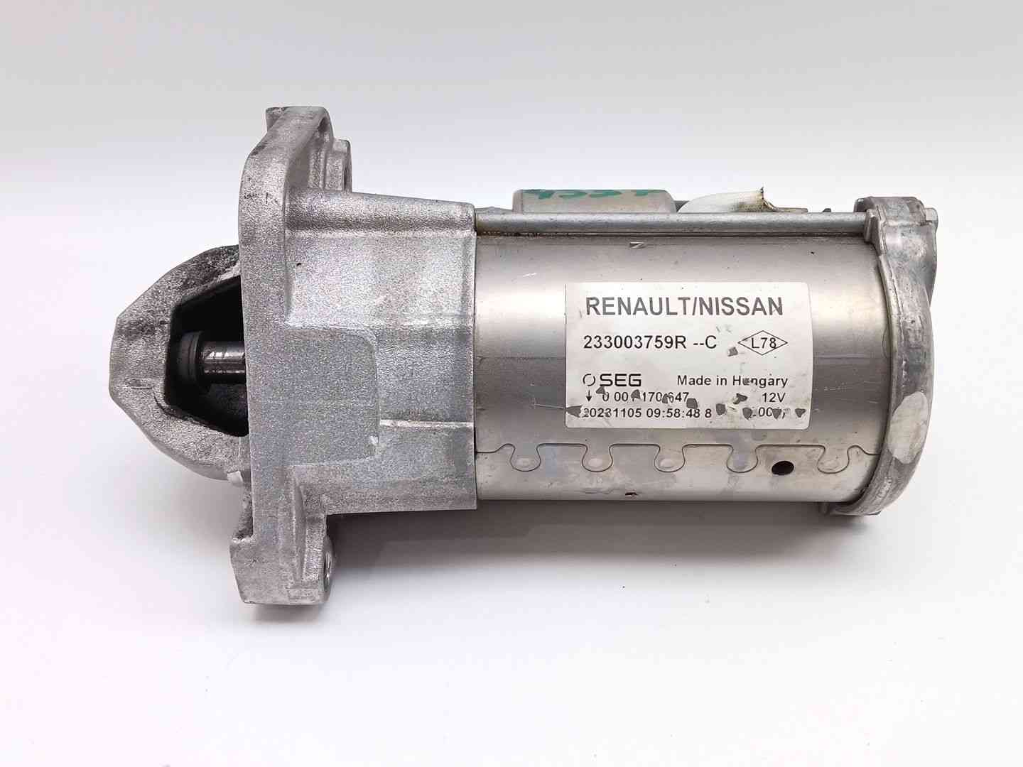MOTOR ARRANQUE RENAULT EXPRESS Furgón/monospace 0001170647 / 233003759R 0001170647233003759R