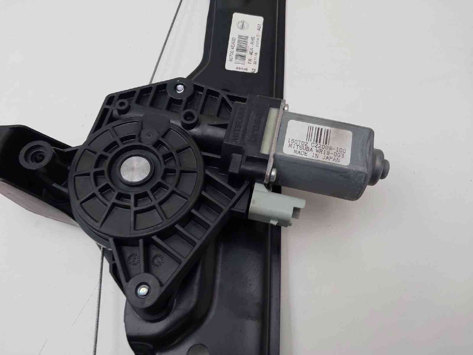 ELEVALUNAS DELANTERO DERECHO NISSAN QASHQAI (J11) 807004EA0D 807004EA0D - Vista 3