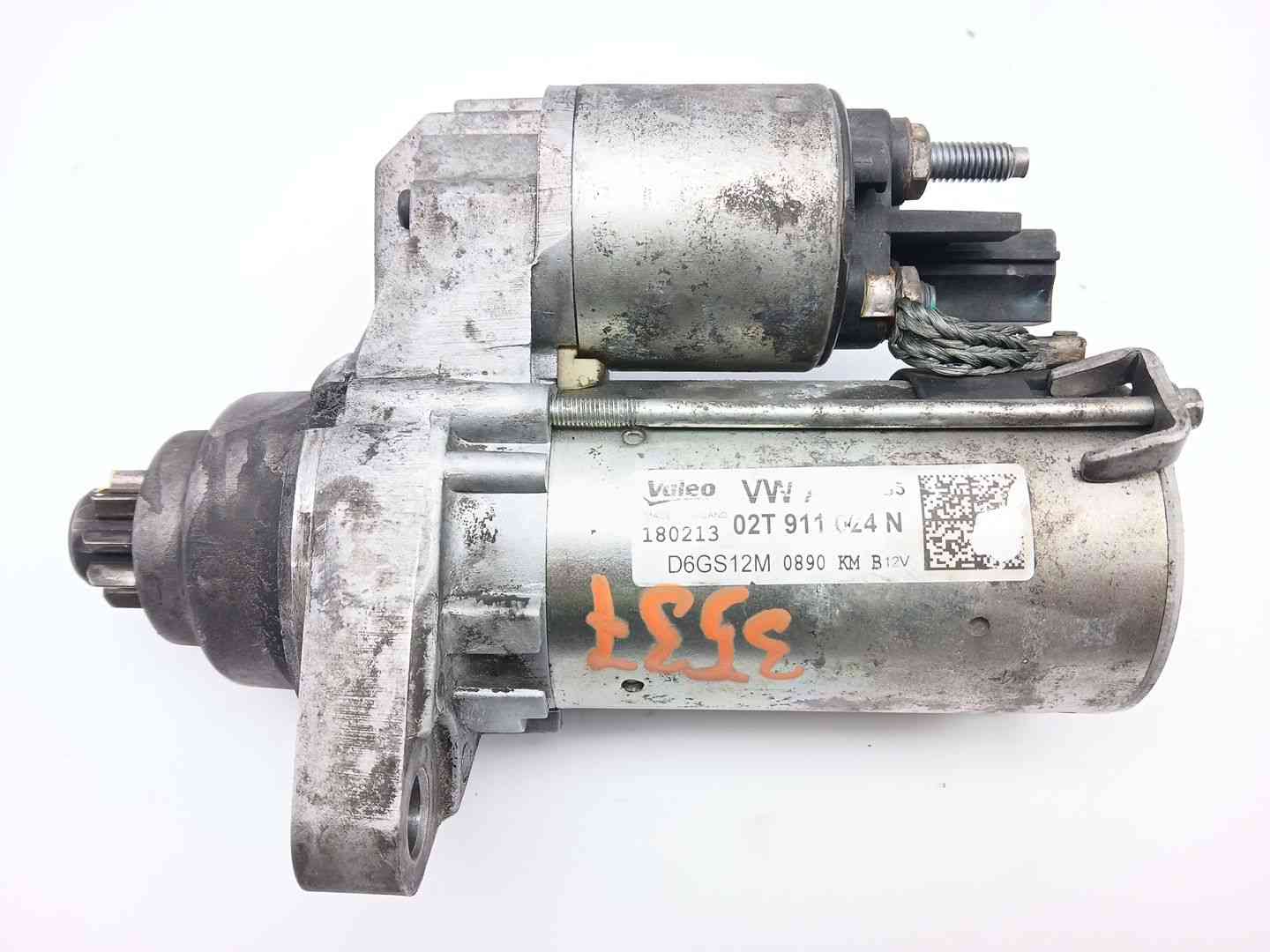 MOTOR ARRANQUE VOLKSWAGEN POLO (6R1) 02T911024N / 180213 / D6GS12M 02T911024N180213D6GS12M