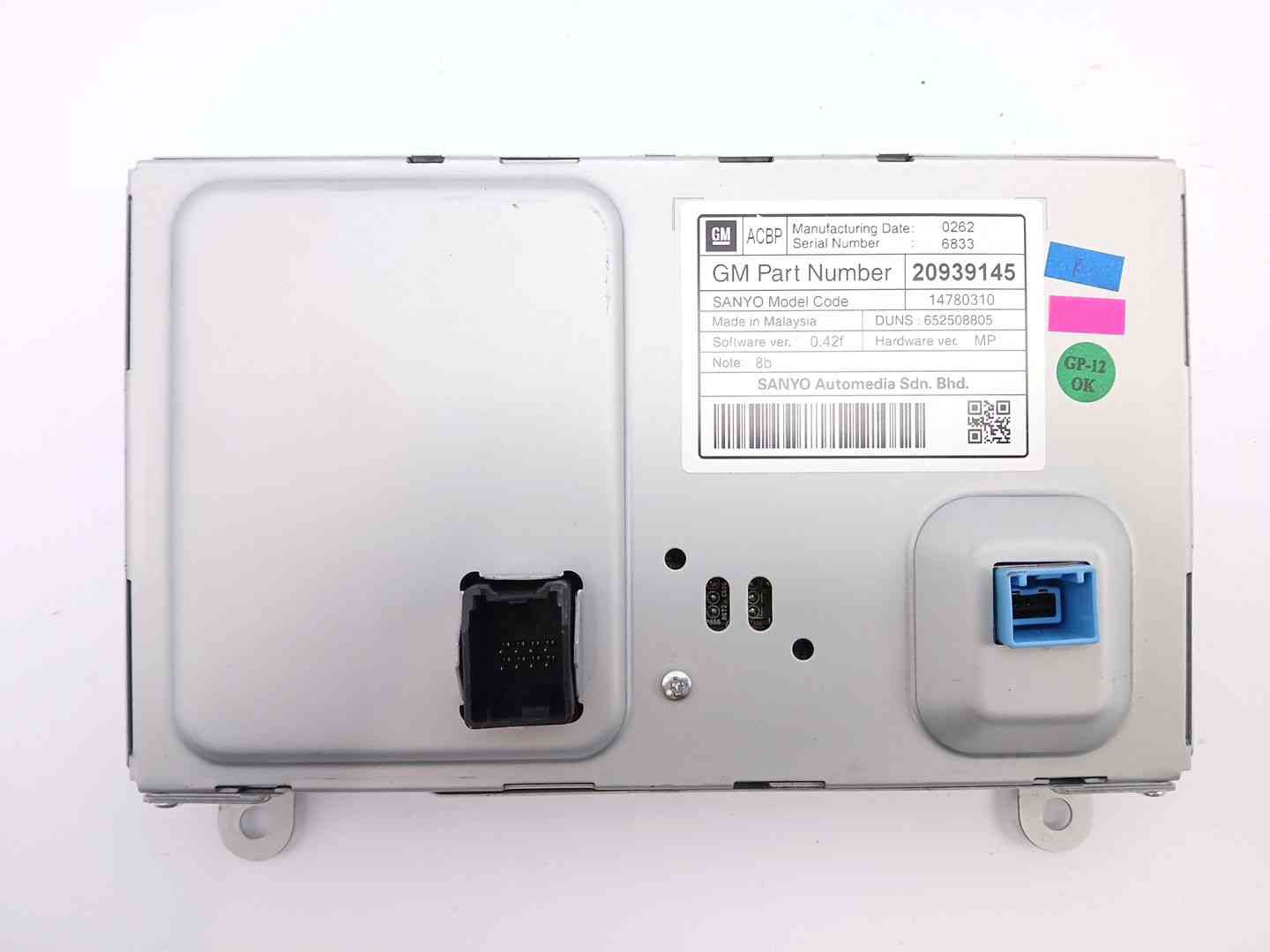 PANTALLA MULTIFUNCION OPEL ZAFIRA TOURER C (P12) 20939145 20939145 - Vista 3