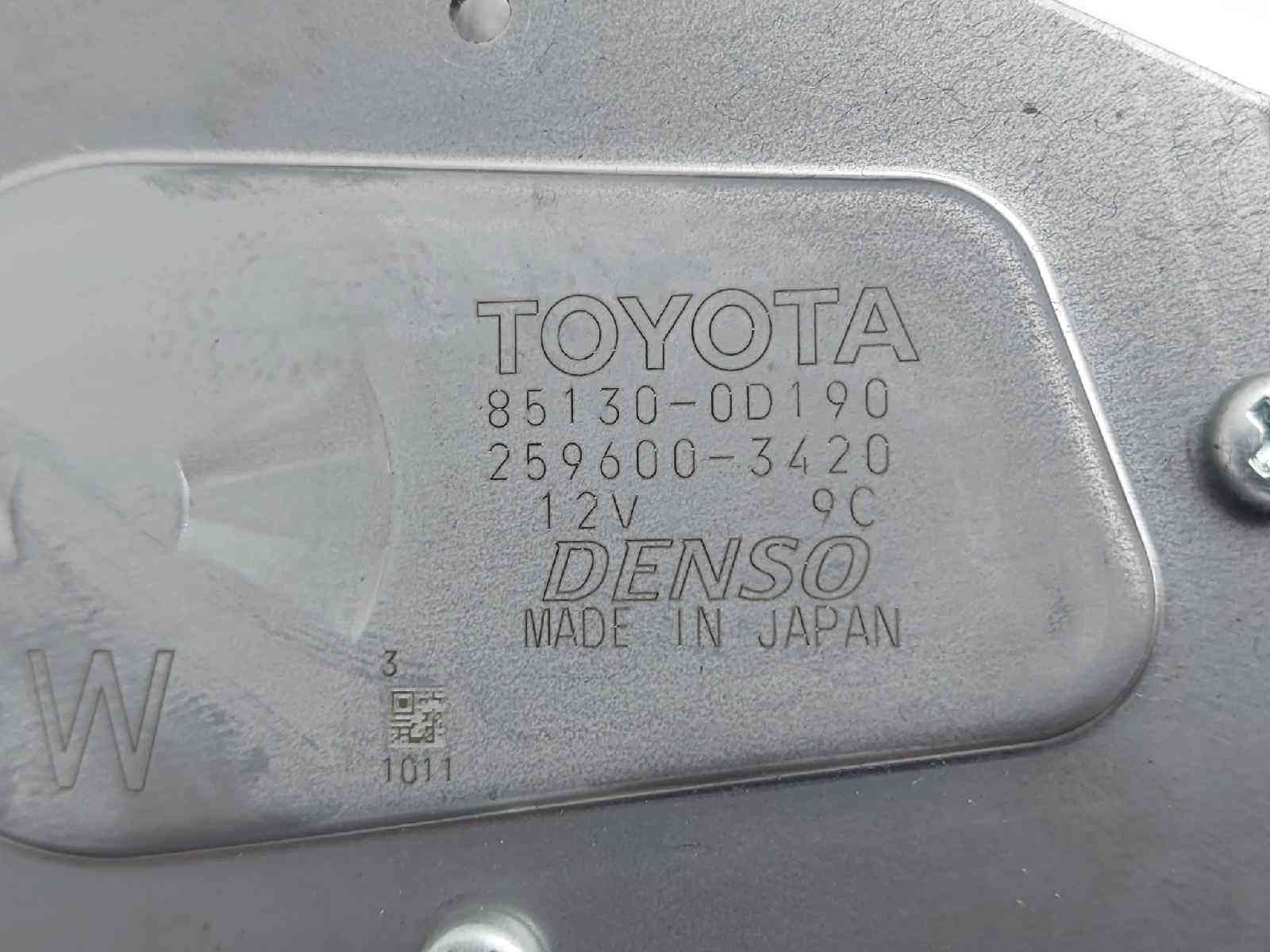 MOTOR LIMPIA TRASERO TOYOTA YARIS 851300D190 / 2596003420 851300D1902596003420 - Vista 2